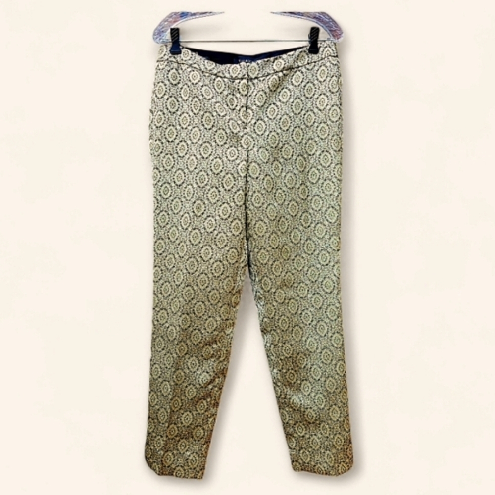 Gorgeous Jacquard Pants by Talbots, Size 6